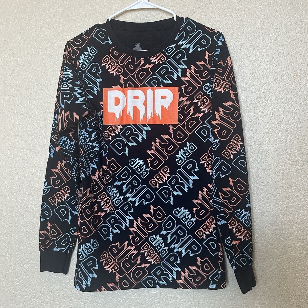 Launder Baily Apparel "Drip" Long Sleeve Shirt Size S‎ Hustle Gang